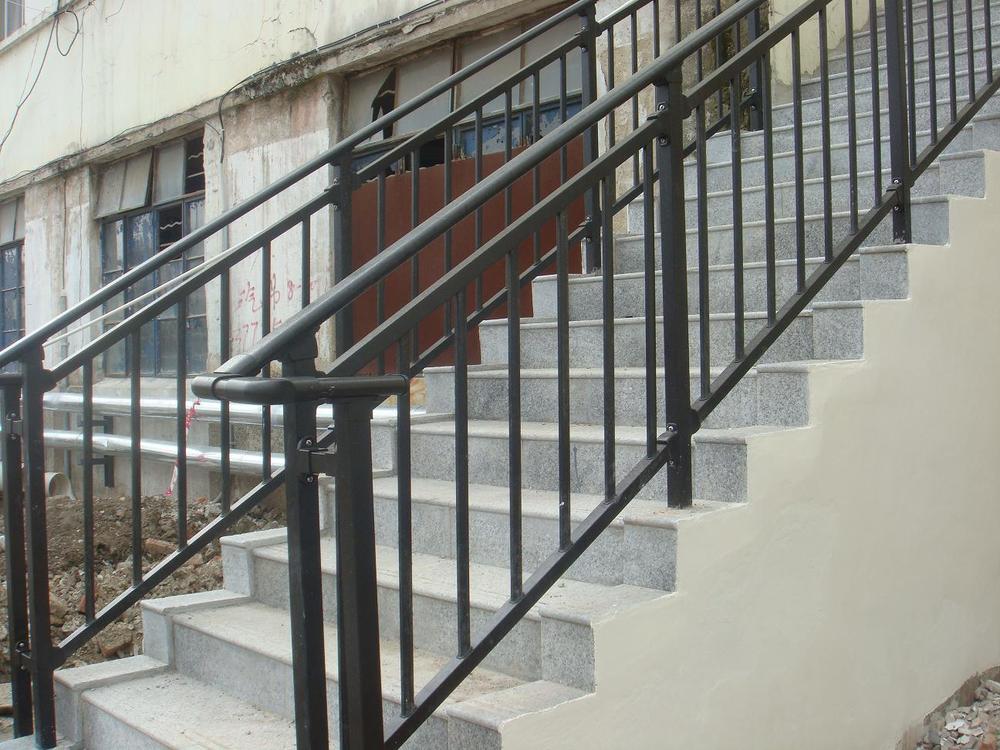 Handrail Installation Iron Handrail Metal Handrail Stairway Railing