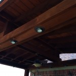 Shingled Patio Cover, View From Underneath